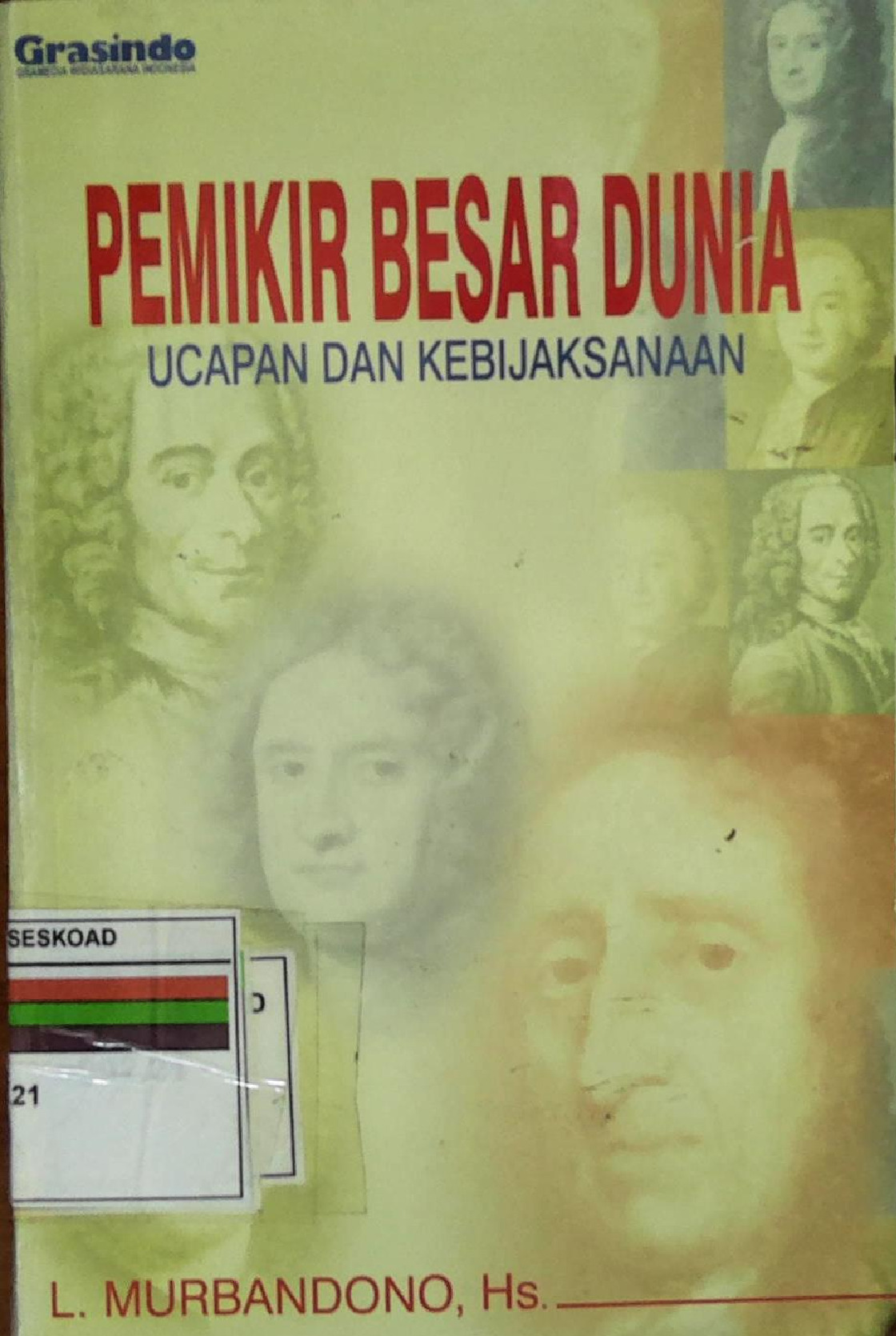 Pemikir Besar Dunia Ucapan Dan Kebijaksanaan
